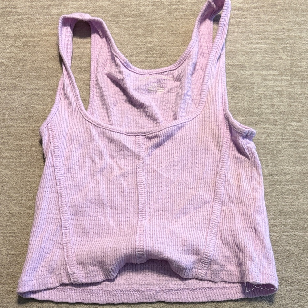 American Eagle Outfitters Lavender Knit Top